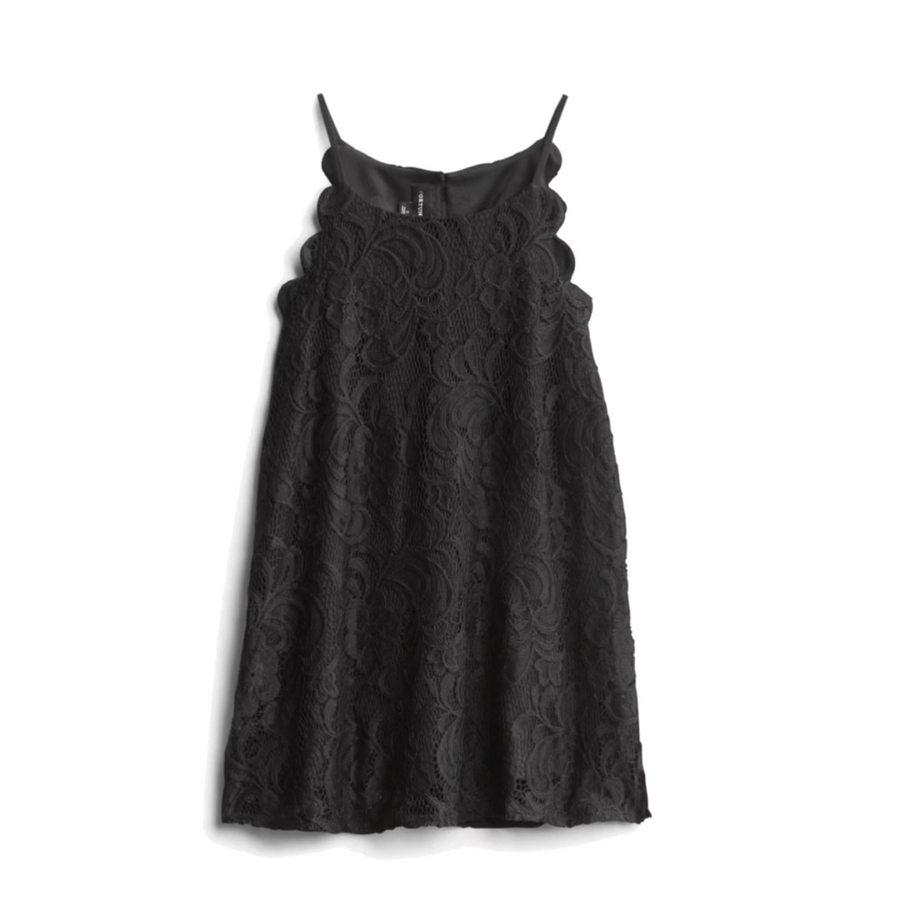 Lace Scalloped Halter Blouse
